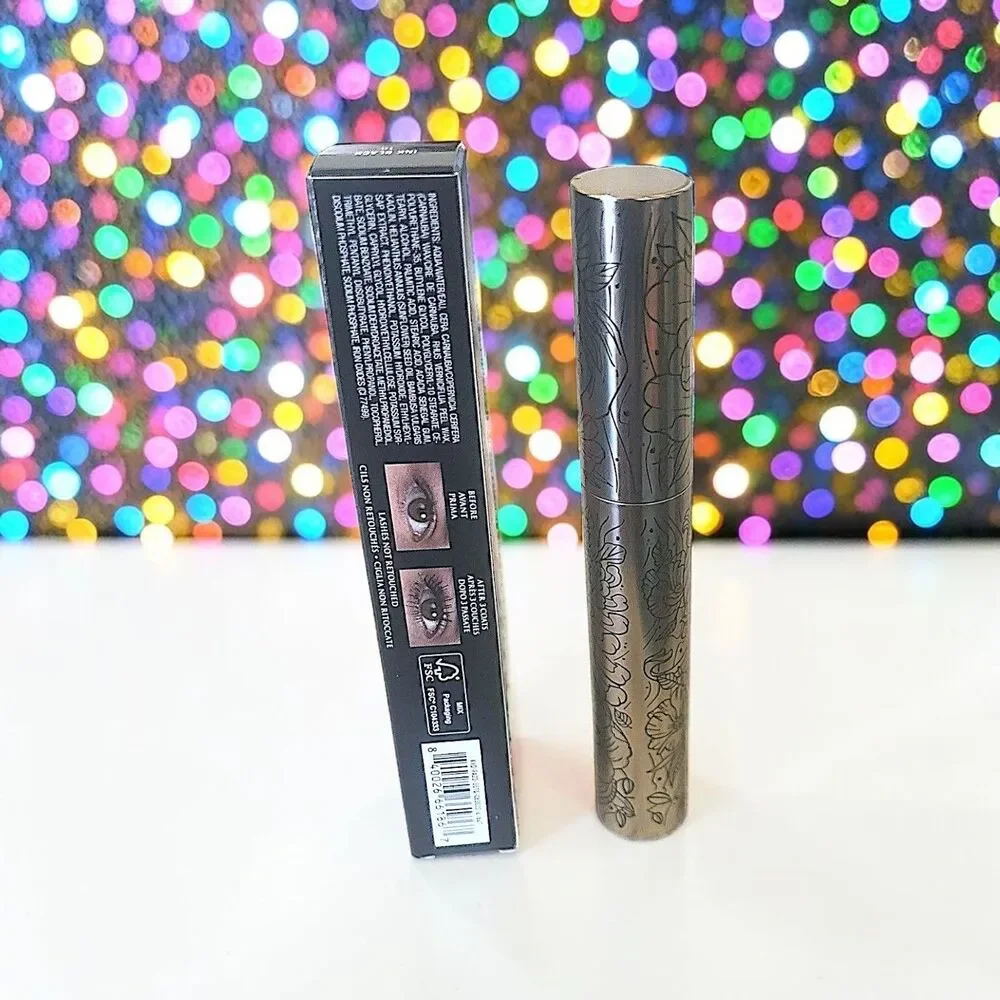 KVD Beauty Full Sleeve Long + Defined Tubing Mascara NIB in Ink Black 0.37 fl oz